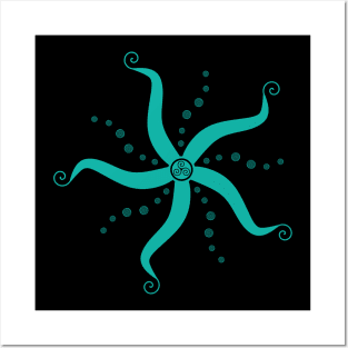 Celtic Starfish Posters and Art